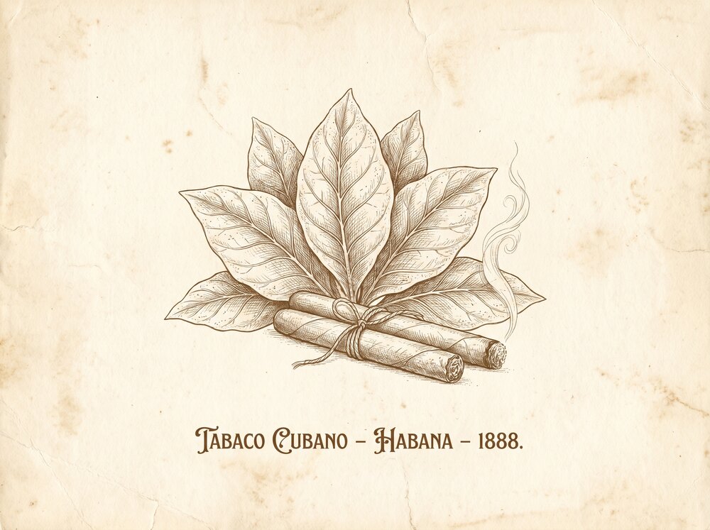 siboney limited — Cuban tobacco engraving