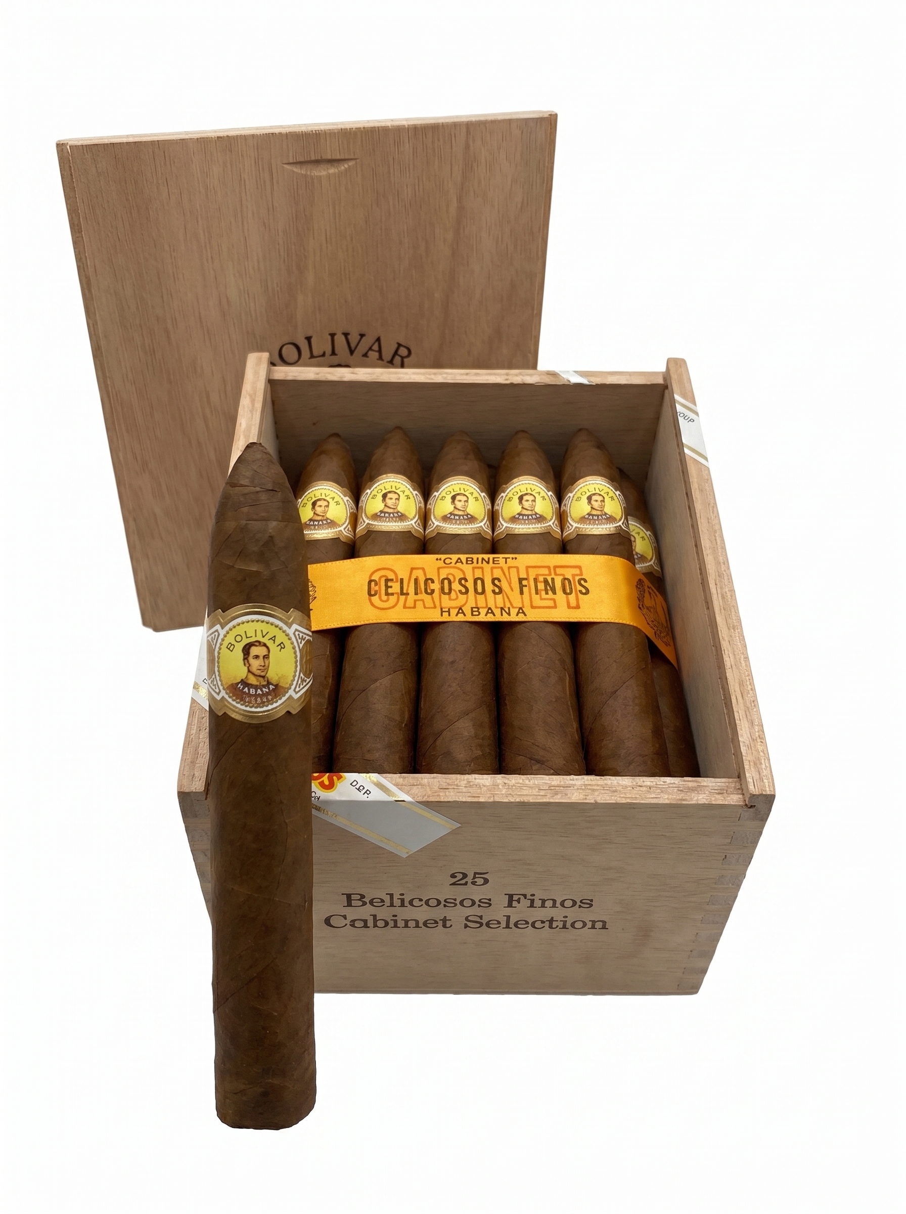 Bolivar Belicosos Finos Cabinet Box