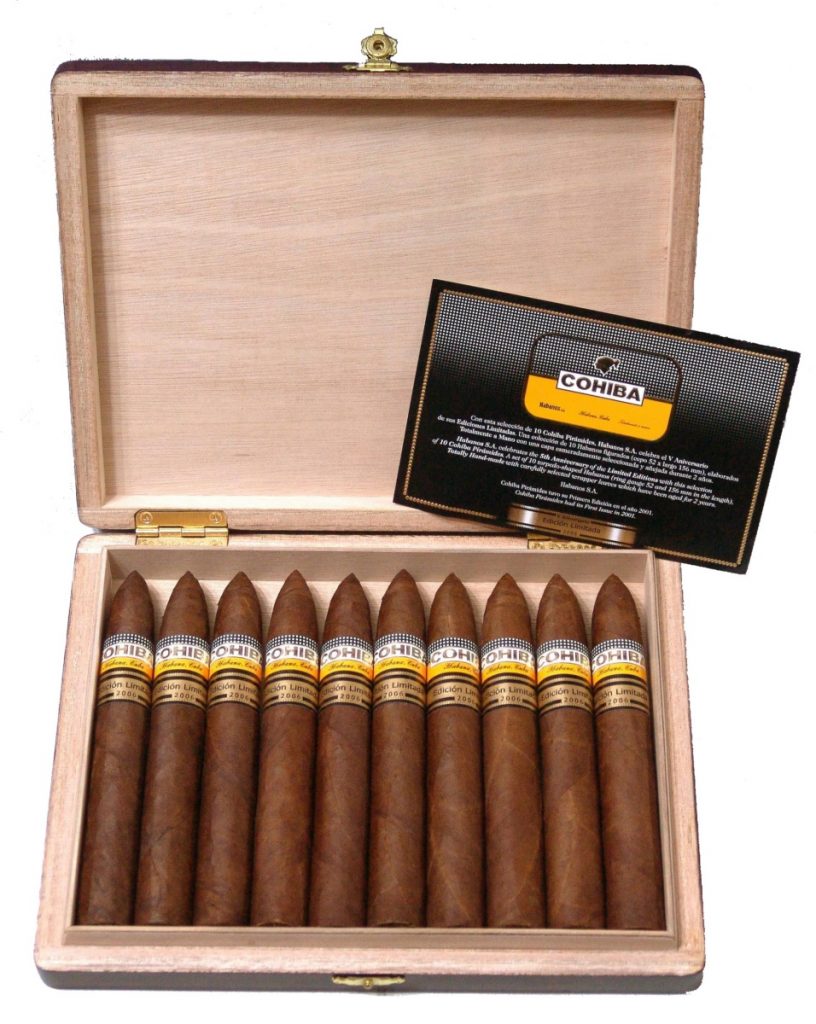 Cohiba Piramides Limited Edition 2006 Vintage Cuban Cigars From Cuban