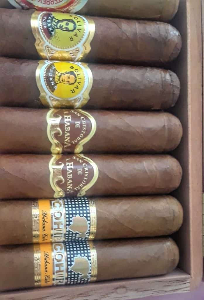 Mixed Box of 25 Cuban Cigars Churchill