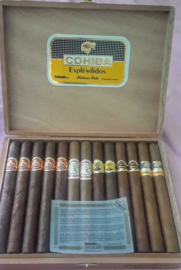 Mixed Box of 25 Cuban Cigars Churchill