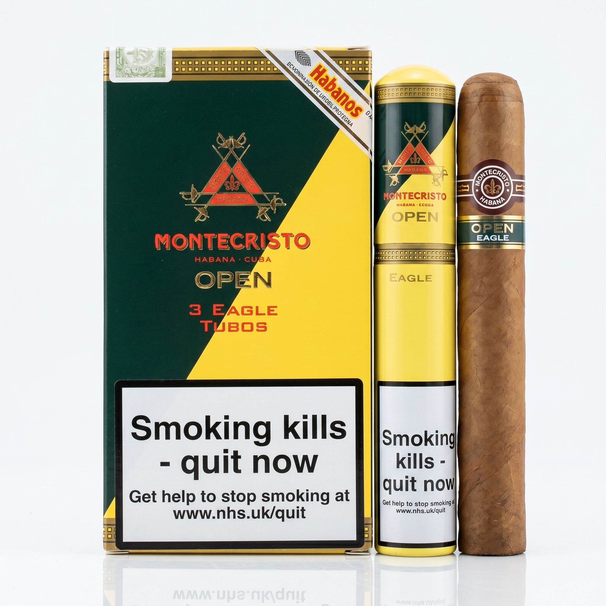Montecristo Open Eagle Tubos (3)