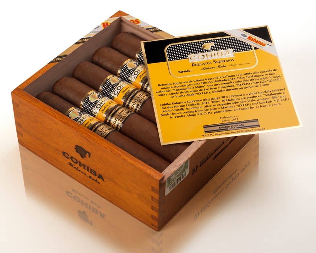 Cohiba Robusto Supremo Edicion Limitada 2014
