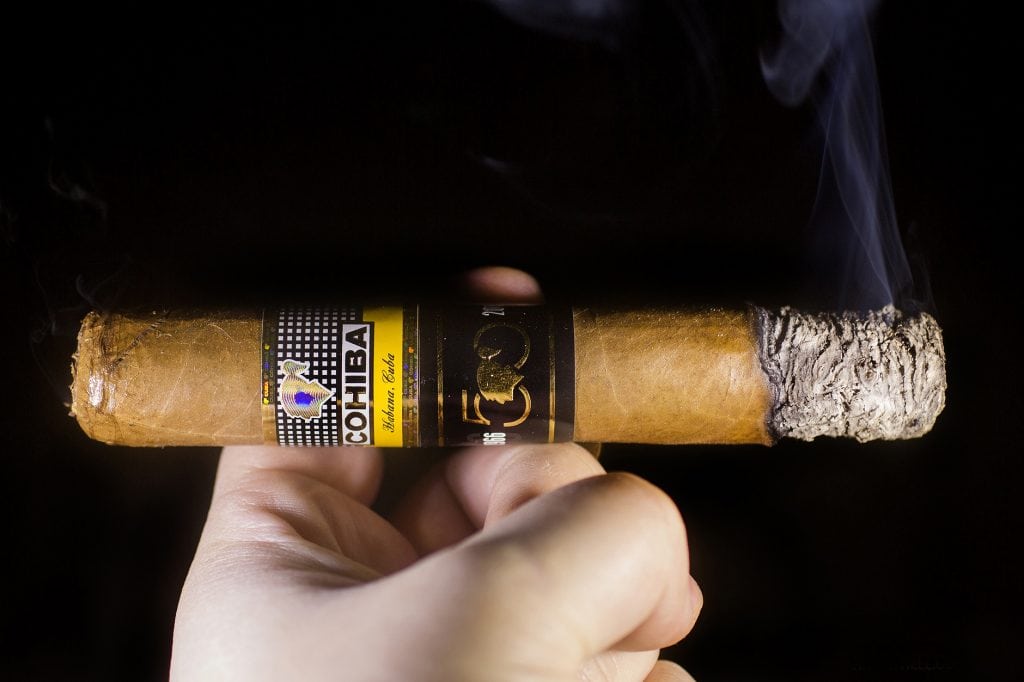 Cedar Petaca - 5 Cohiba Majestuosos 50 Anniversary
