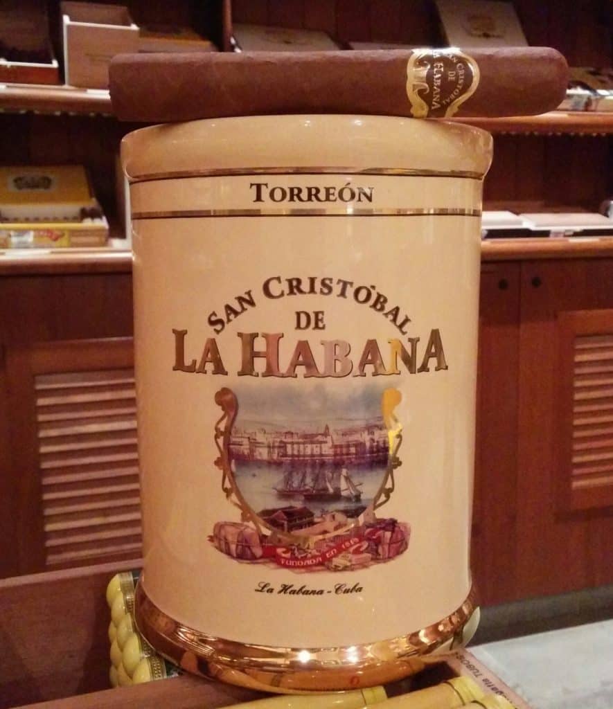 San Cristobal De La Habana Ceramic Jar Humidor Cuban Cigars Online