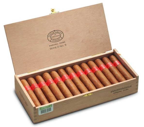 42787 Partagas Serie D No5 25S sta pac 1 scaled