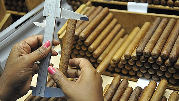 mesure cuban cigars