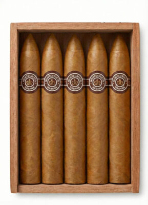 Cedar Petacas Five Cigars Montecristo No.2