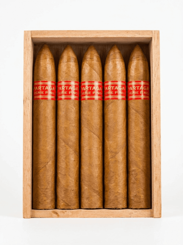 Cedar Petacas Partagas Series P. 2 Box of 5