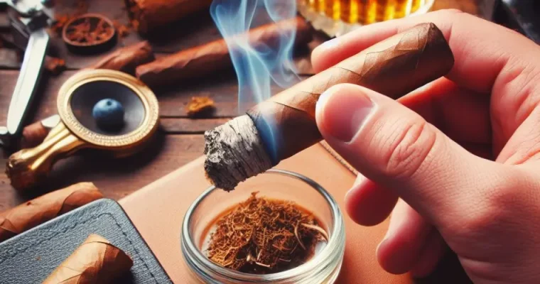 How to Fix an Uneven Cigar Burn