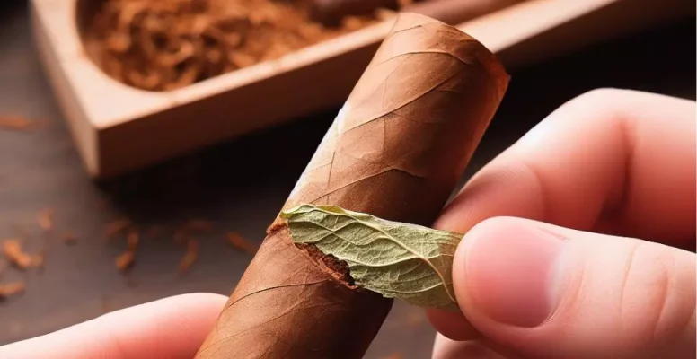 How to fix cigar wrapper tears