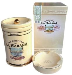 San Cristobal Torreon De La Habana Ceramic Jar Humidor 8 Torreon