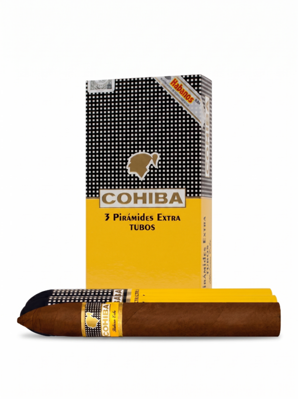Cohiba Piramides Extra Tubos (15 Cigars)