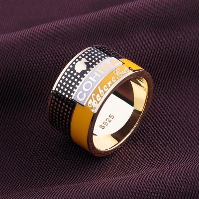 COHIBA Elegant Cigar Ring - Free Gift Box
