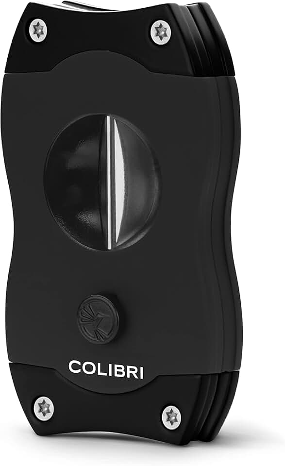 Premium Stainless Steel V-Cut Cigar Cutter for 60+ Ring Gauge
