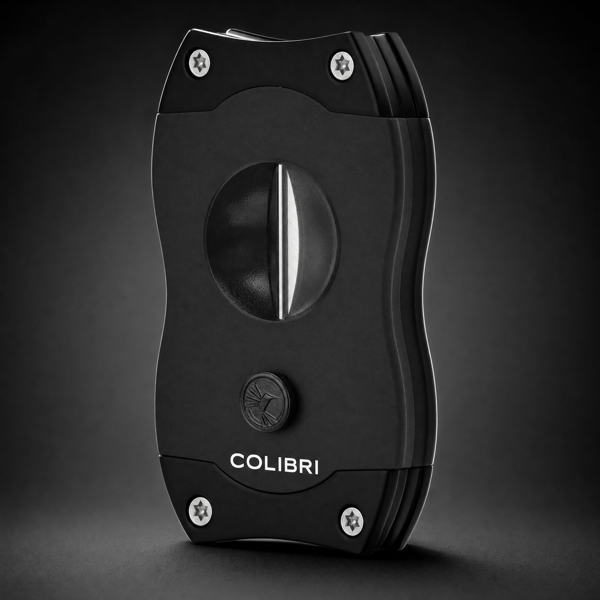 Premium Stainless Steel V-Cut Cigar Cutter for 60+ Ring Gauge
