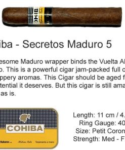 Cohiba Secretos 22