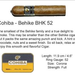 Cohiba Behike52 22