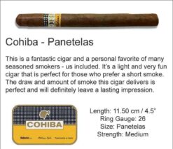 Cohiba Panetelas 5 Cohiba Panetelas 22