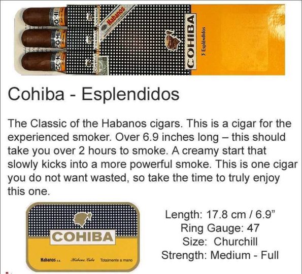 Cohiba Esplendidos3pk 22