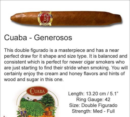 Cuaba Generosos 222