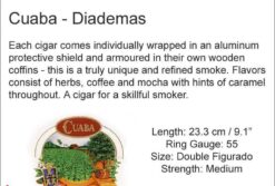 La Flor De Cano Diademas 5 Cuaba Diademas 222