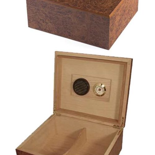 Professional Light Burl Humidor