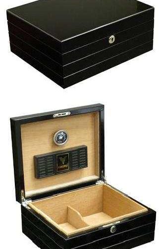 Designer Professional Onyx Humidor