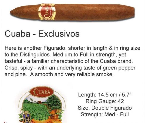 Cuaba Exlcusivos 222