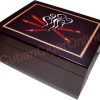 High Black Lacquer Humidor