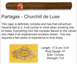 Partagas Churhcilldeluxe 22