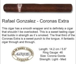 Rafael Gonzales Coronas Extra 7 Gonzalez CoronasExtra 22S